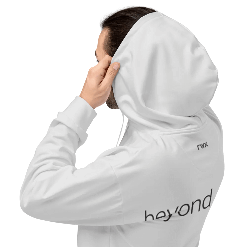 1338, beyond leet hoodie (light grayscale mode) product image (3)