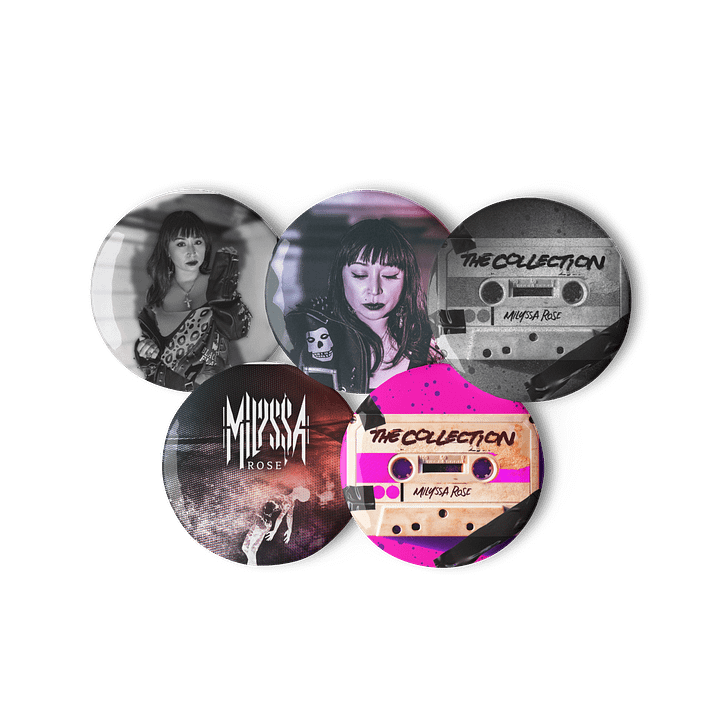 Retro Audio Cassette Pin Button Set product image (3)