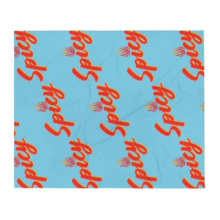 Spicy Dodgeball Club Throw Blanket product image (1)