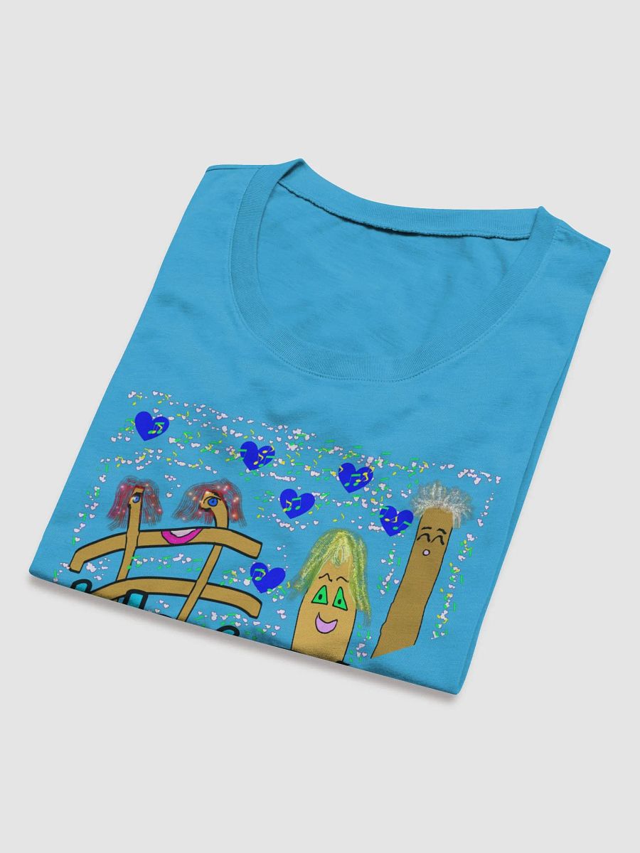 Hype Fries Ladies' Triblend Short Sleeve T-Shirt product image (58)