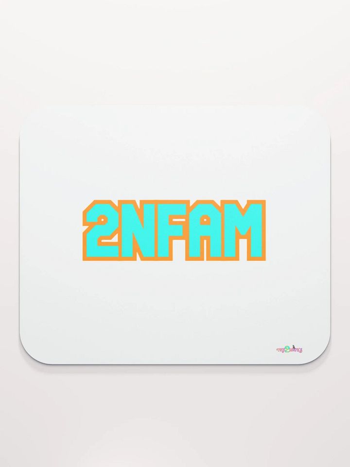 2NFAM Classic Mouse Pad (White) product image (1)