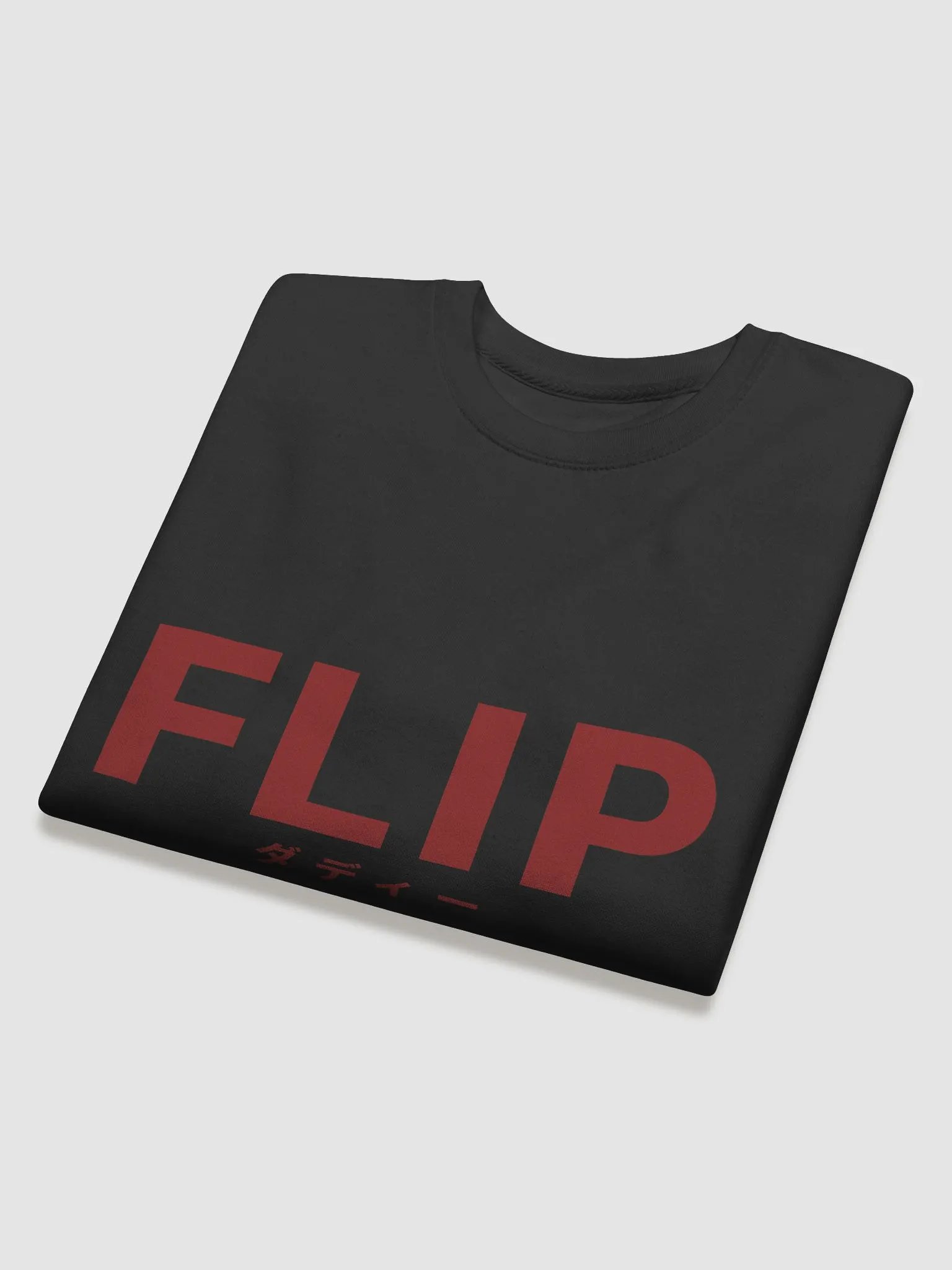 Flip Sweatshirt [Red Text] product image (22)