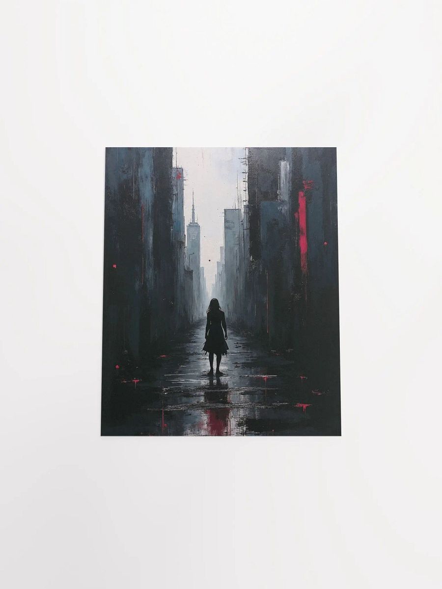 Lone Descent Matte Poster product image (47)