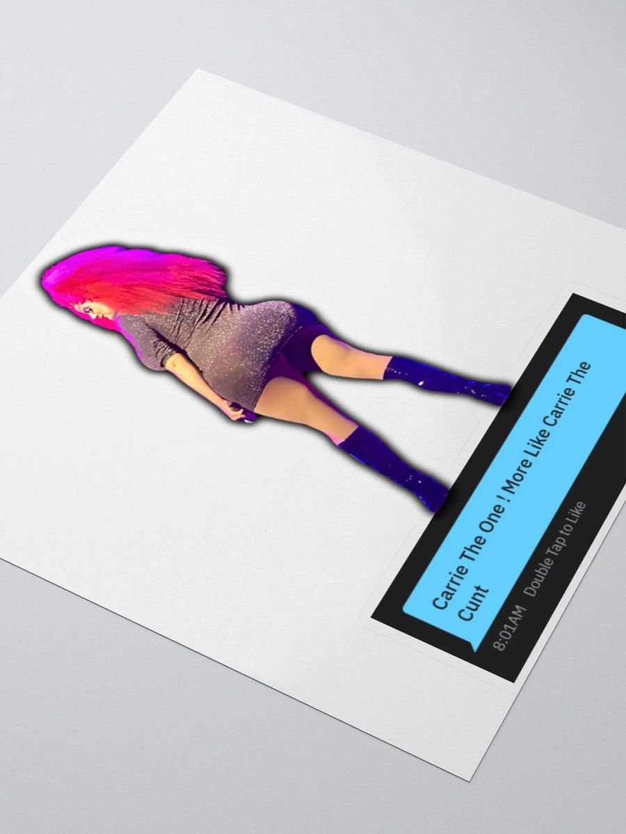 Carrie the WHAT Sticker product image (7)