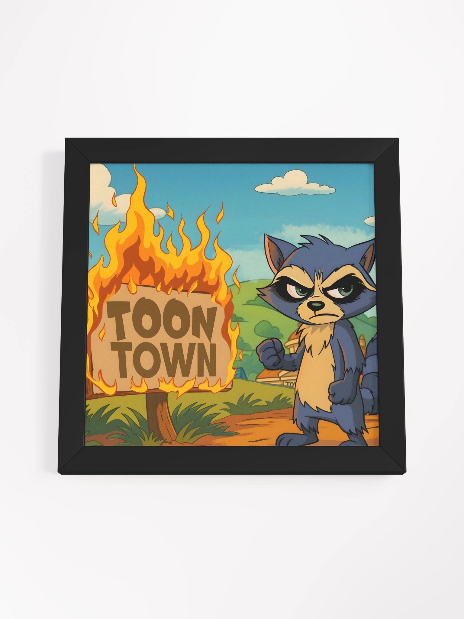 Toontown Burns Framed Poster product image (8)