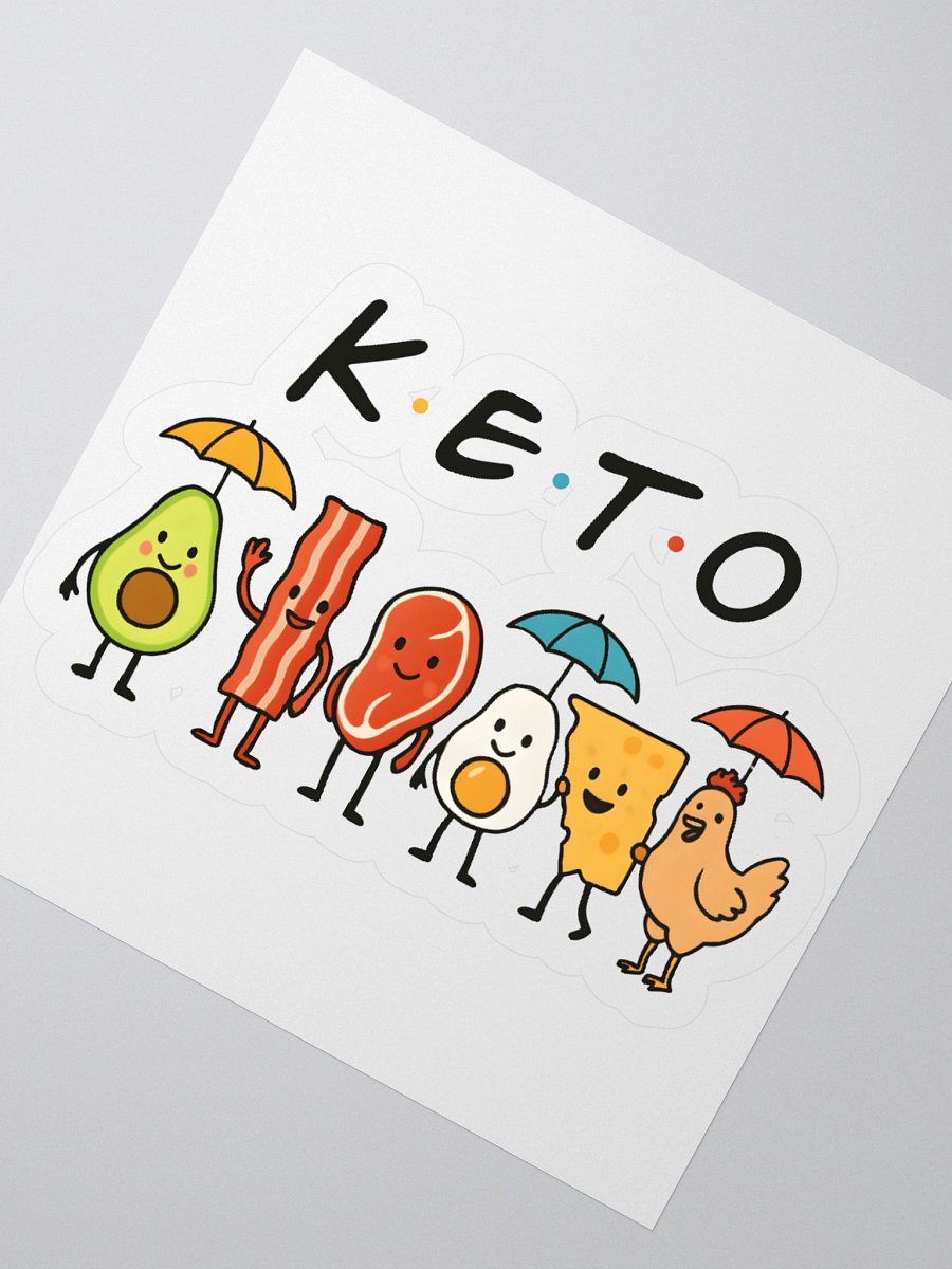 Keto Friends Sticker product image (4)