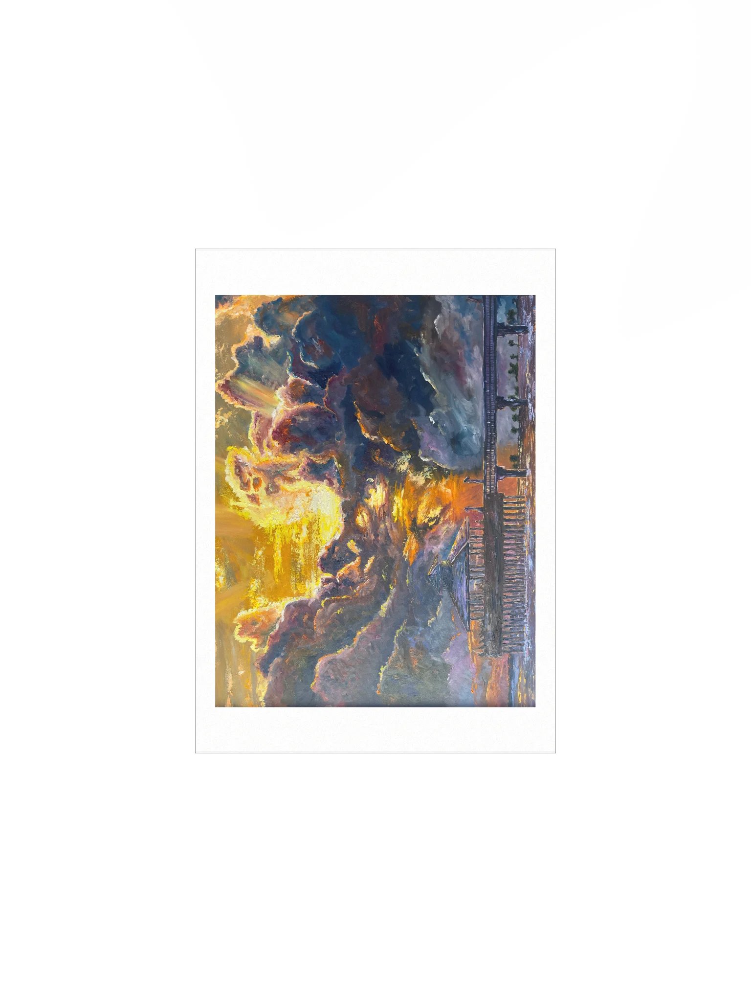 Sunset Over Fort Myers Beach Print product image (2)