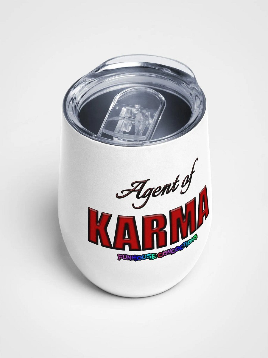 Agent of KARMA Wine Tumbler product image (4)