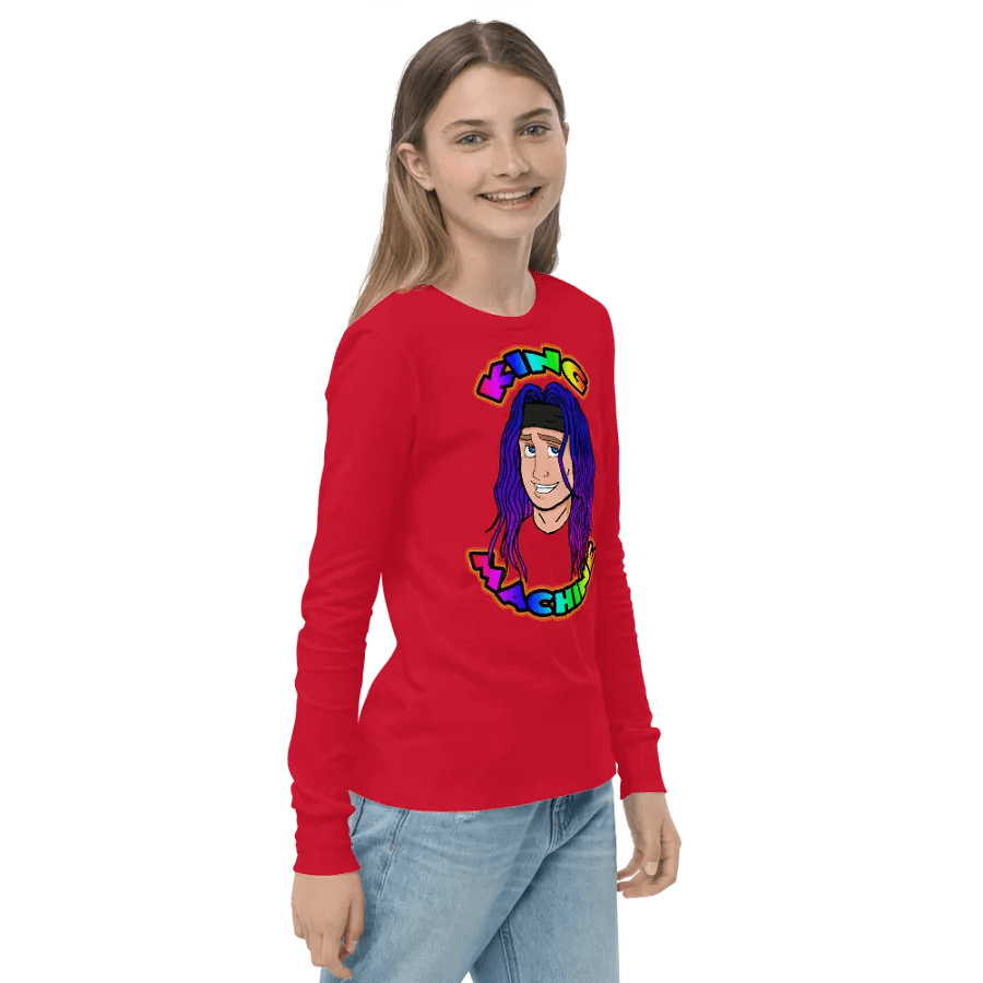 Rainbow King Youth Long sleeve product image (4)