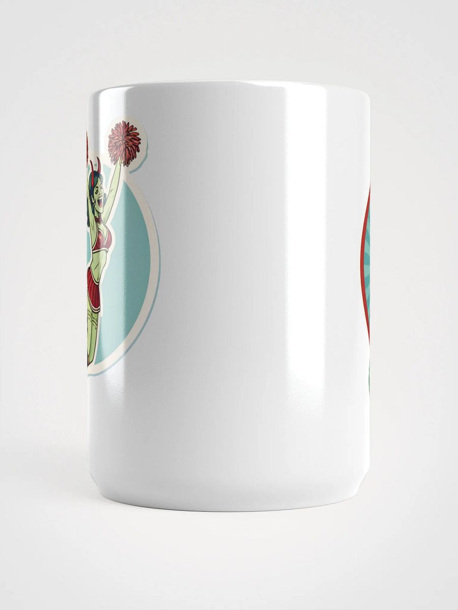 Zombi satanic Cheerleader pinup girl Mug product image (5)