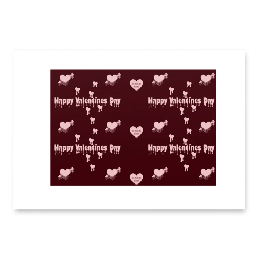 Heartfelt Valentine's Wrapping Paper Set product image (1)