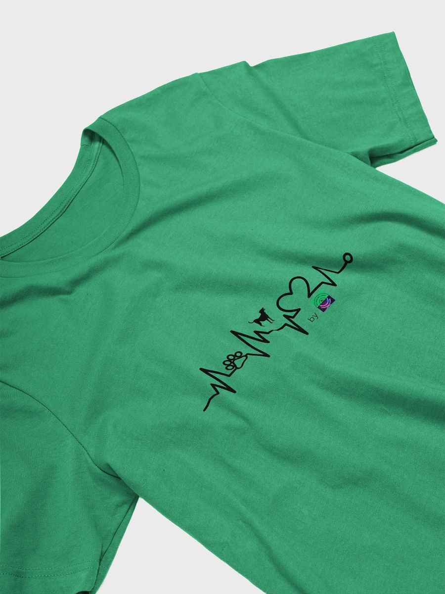 Comfort T-Shirt Hund mit Herz und Puls product image (3)
