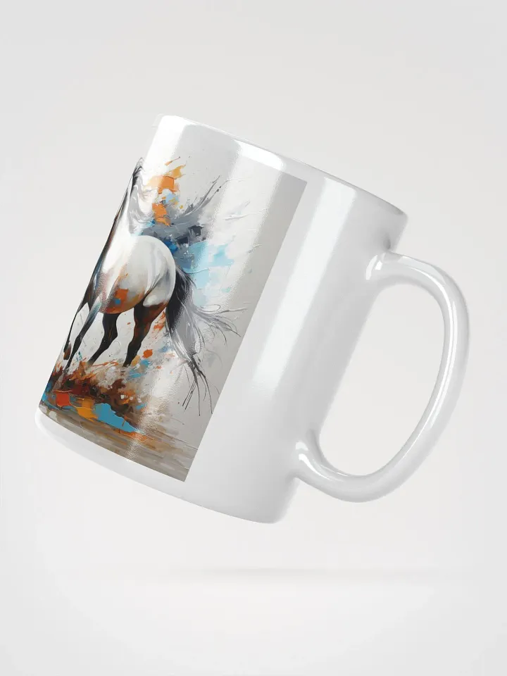 Midnight Mane Ceramic Horse Mug product image (2)