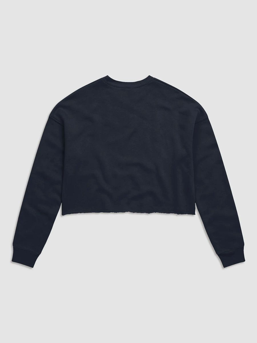 Women's Fleece Cropped PinkSushix Logo Sweatshirt product image (18)