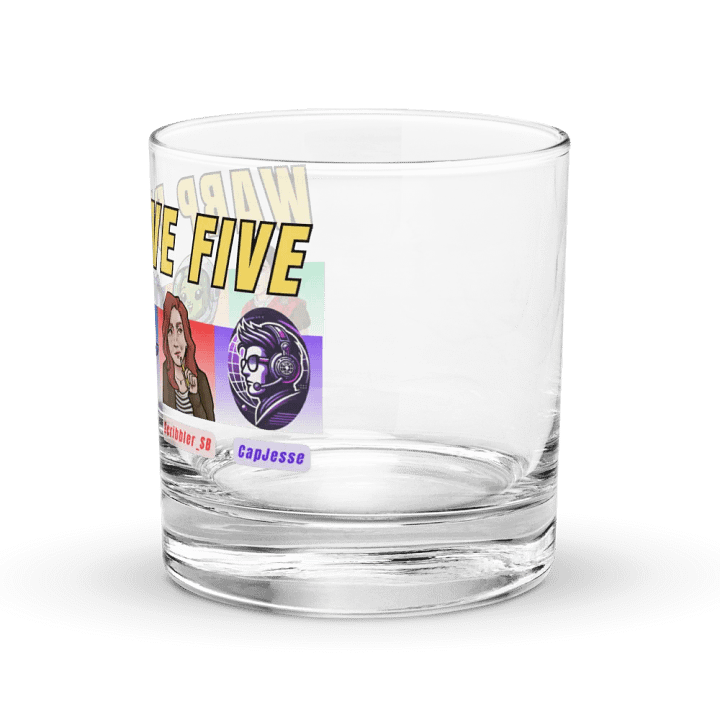 Warp Drive Five Rock Glass product image (2)