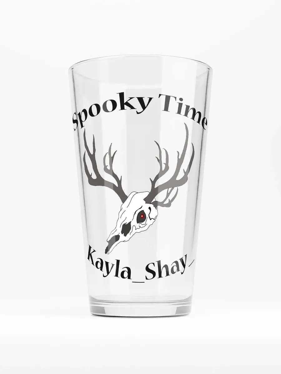 The Spooky Time Pint Glass product image (1)
