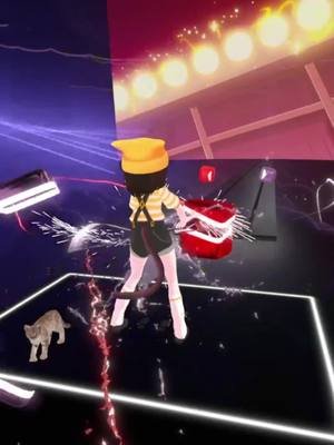 I'm so sorry for how insufferable I may be once season two of Hazbin Hotel is released ----- #vr #vtuber #fullbodytracking #beatsaber #fbt 
