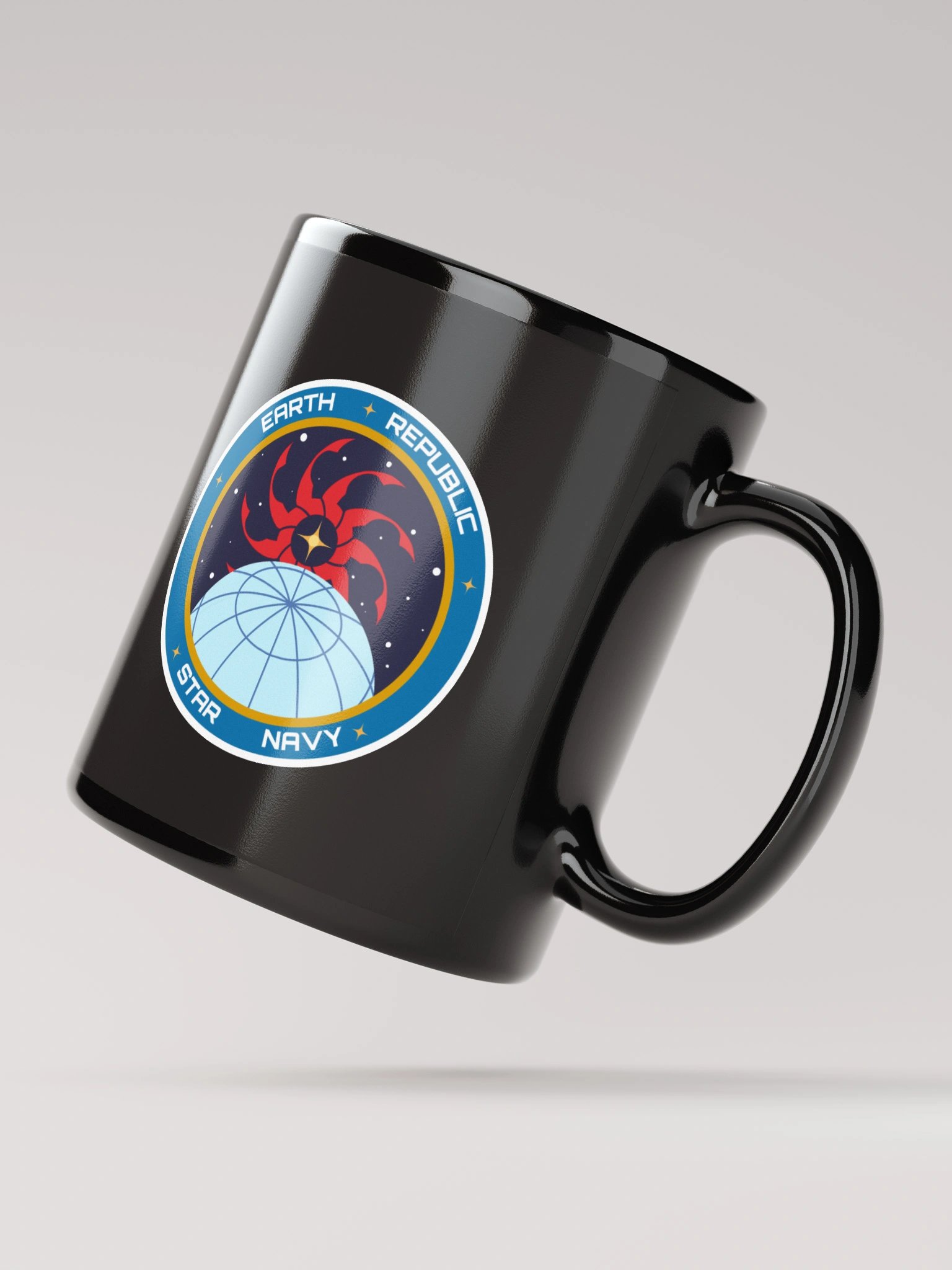Starship Valkyrie ERSN Mug (Black) product image (3)