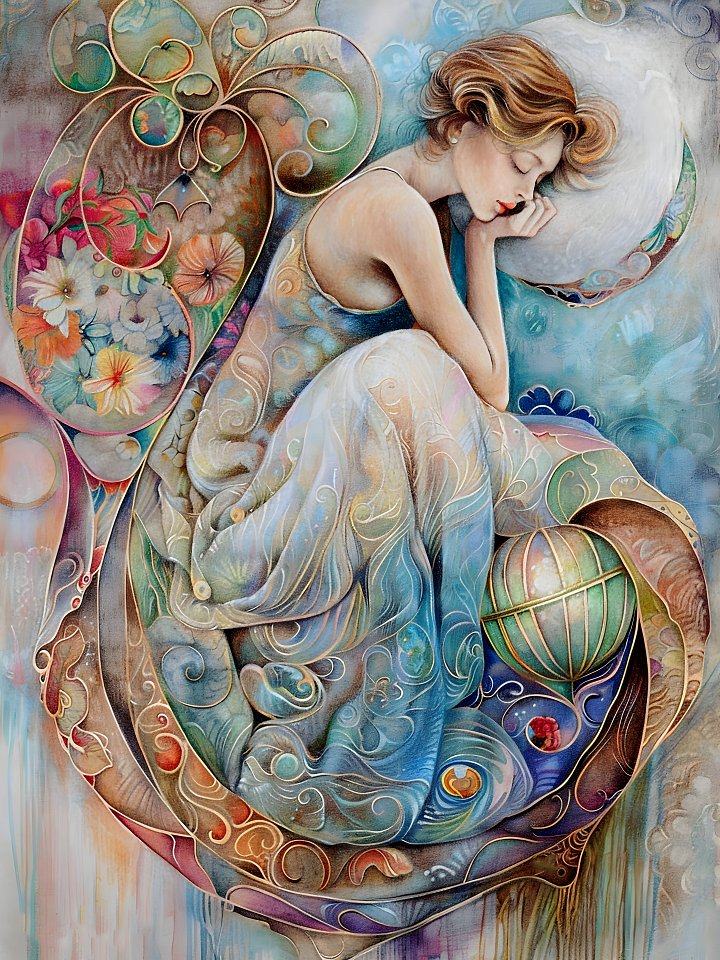 Day Dream Whimsical Poster product image (1)