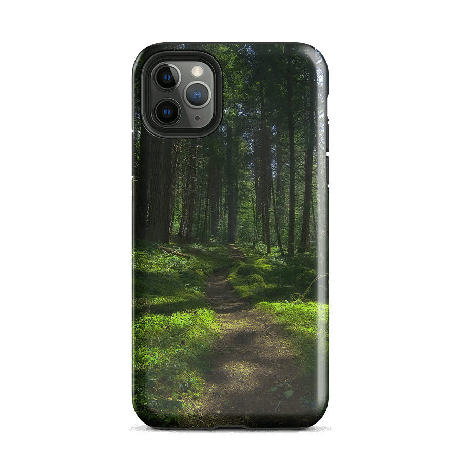 Lower Dungeness Trail Timber sun lighting Tough iPhone® Case product image (2)