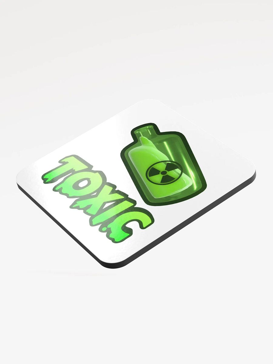 Glowing Toxicity Cork Coaster product image (3)