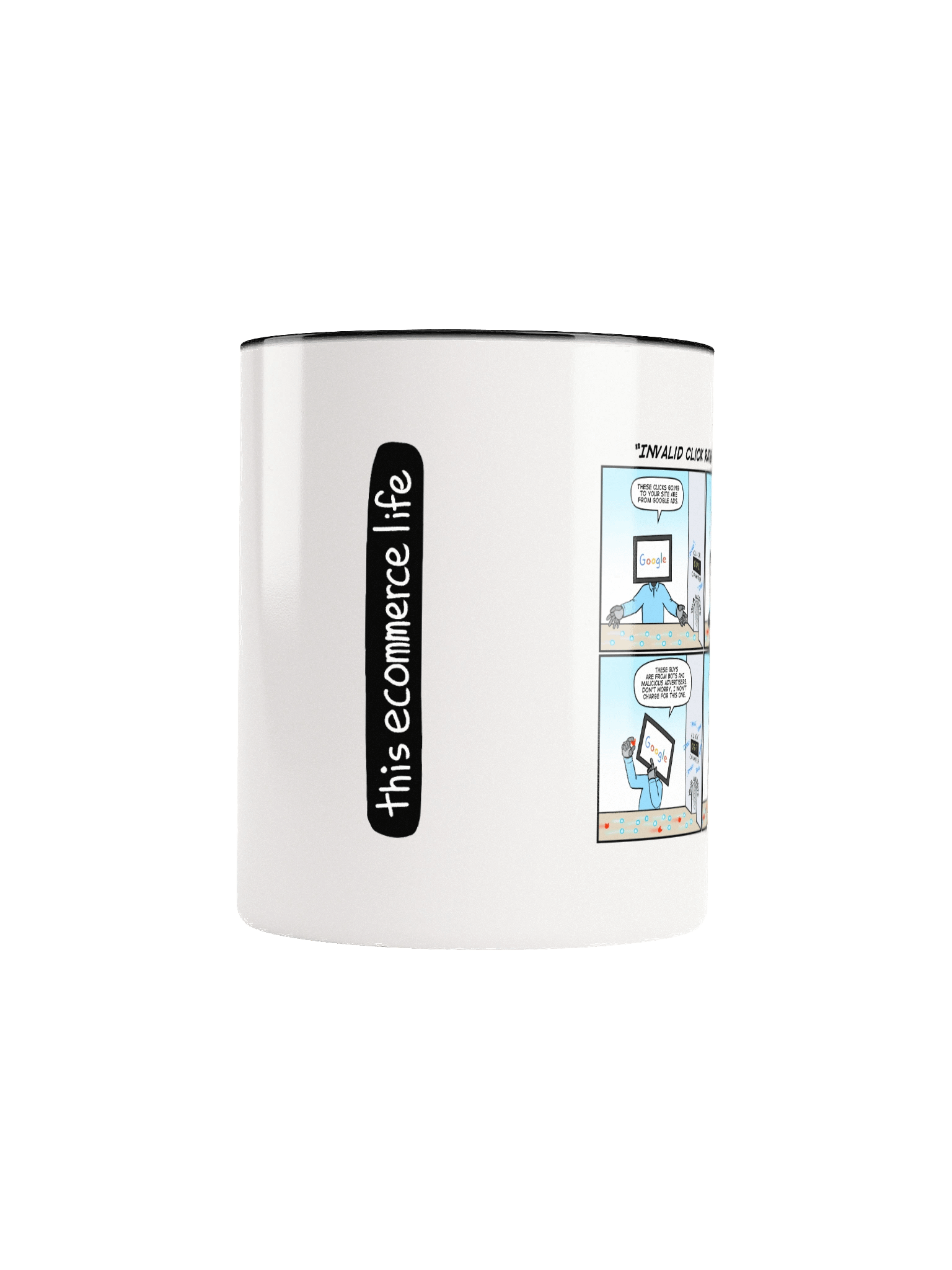 "Invalid click rate explained" mug product image (10)