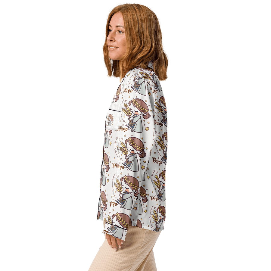 Zodiac Virgo Dreams Women's Pajama Top product image (5)