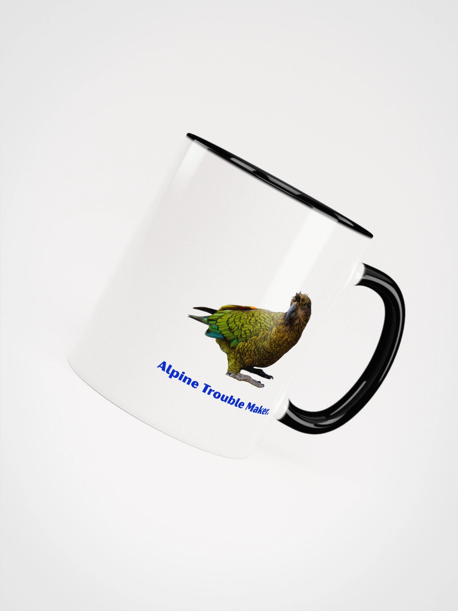 Kea Mug – Cheeky Alpine Parrot product image (4)