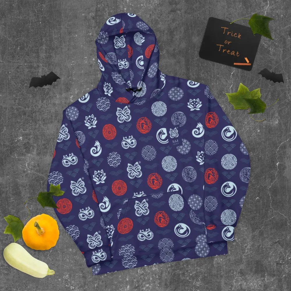 Mythical Motifs Unisex Hoodie A product image (9)