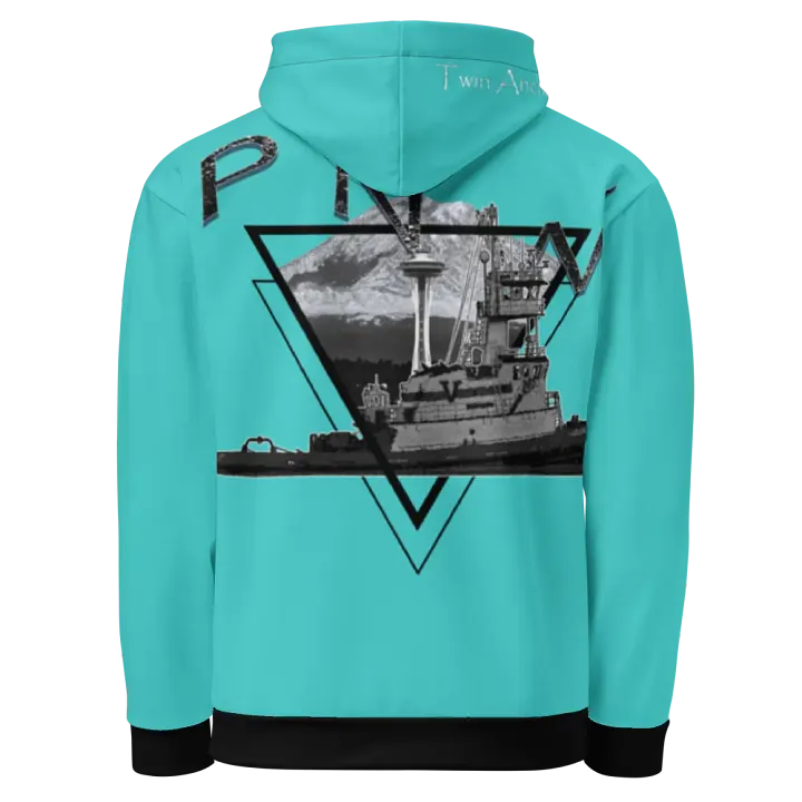 Turquoise PNW 1 Hudson VB Hoodie product image (1)