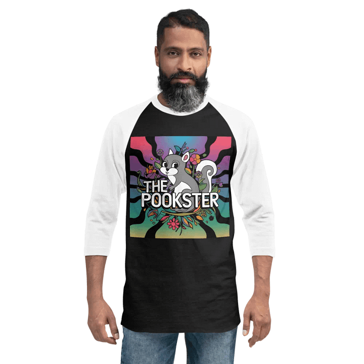 The Pookster's Floral Fantasy Raglan Tee product image (2)