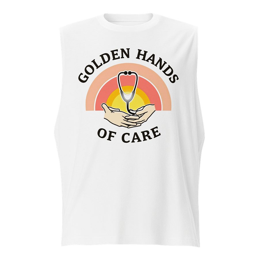 Golden Hands of Care Muscle Tank product image (1)