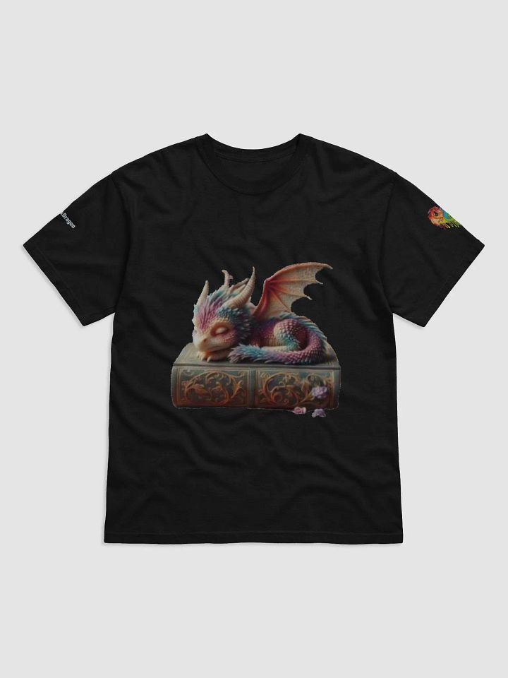 sleepy inky dragon T product image (1)