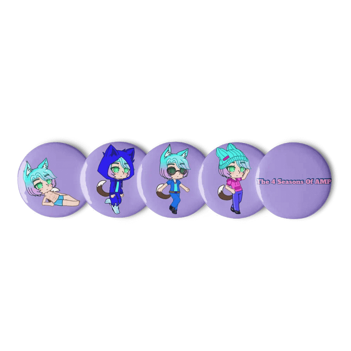 The 4 Seasons Of AMP Pin Set product image (2)