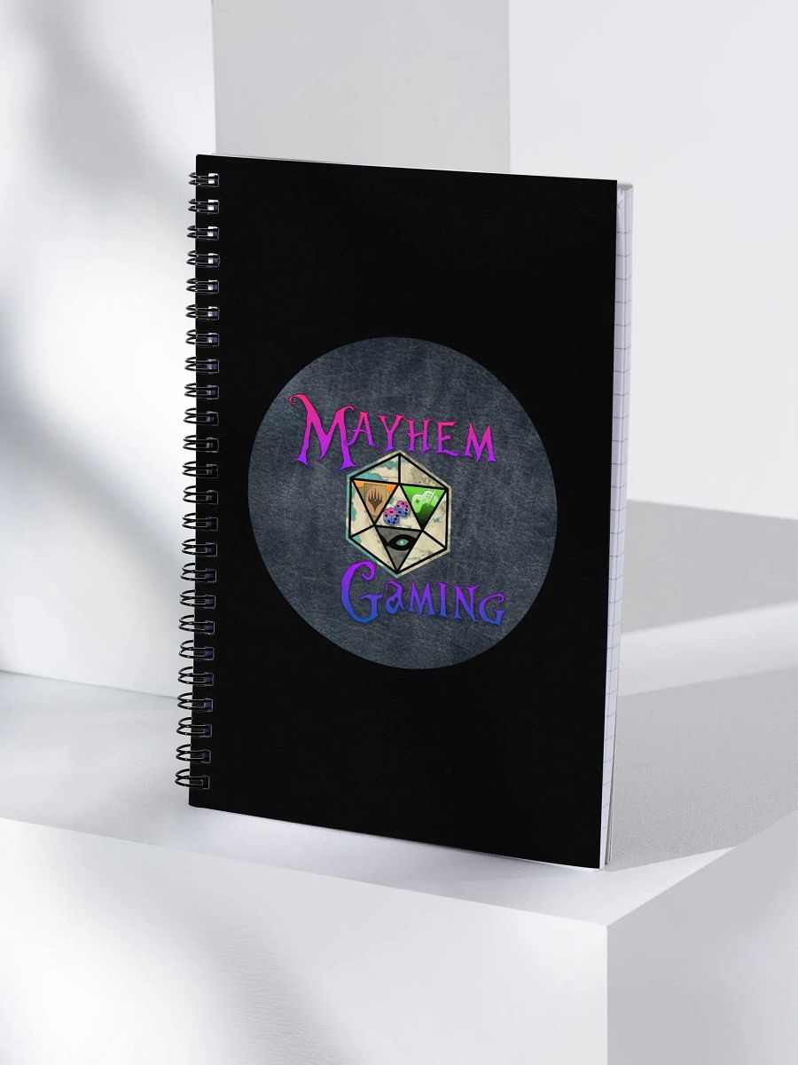 Mayhem Logo Notebook product image (3)