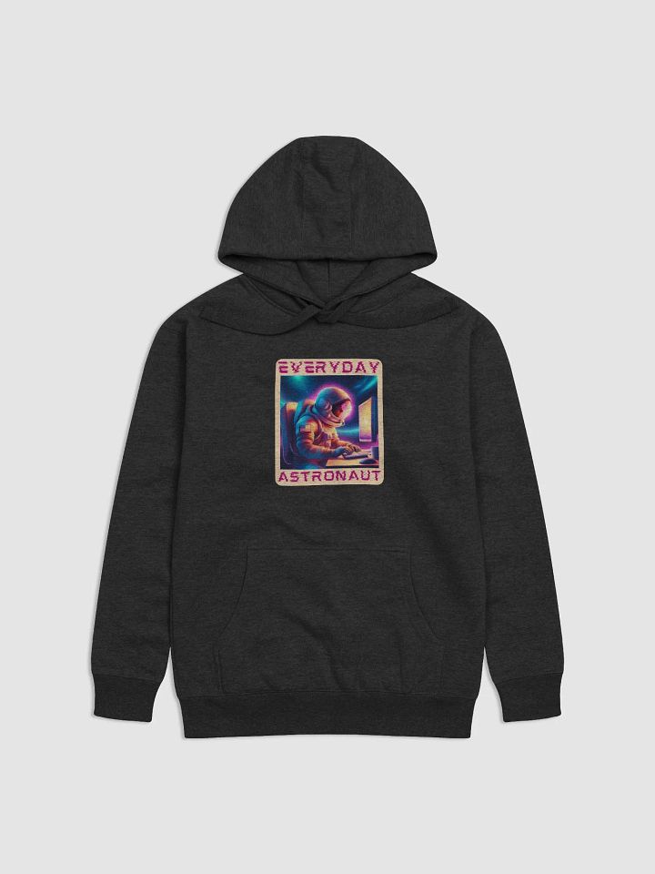 Everyday Astronaut Working on a Computer Unisex Hoodie product image (6)