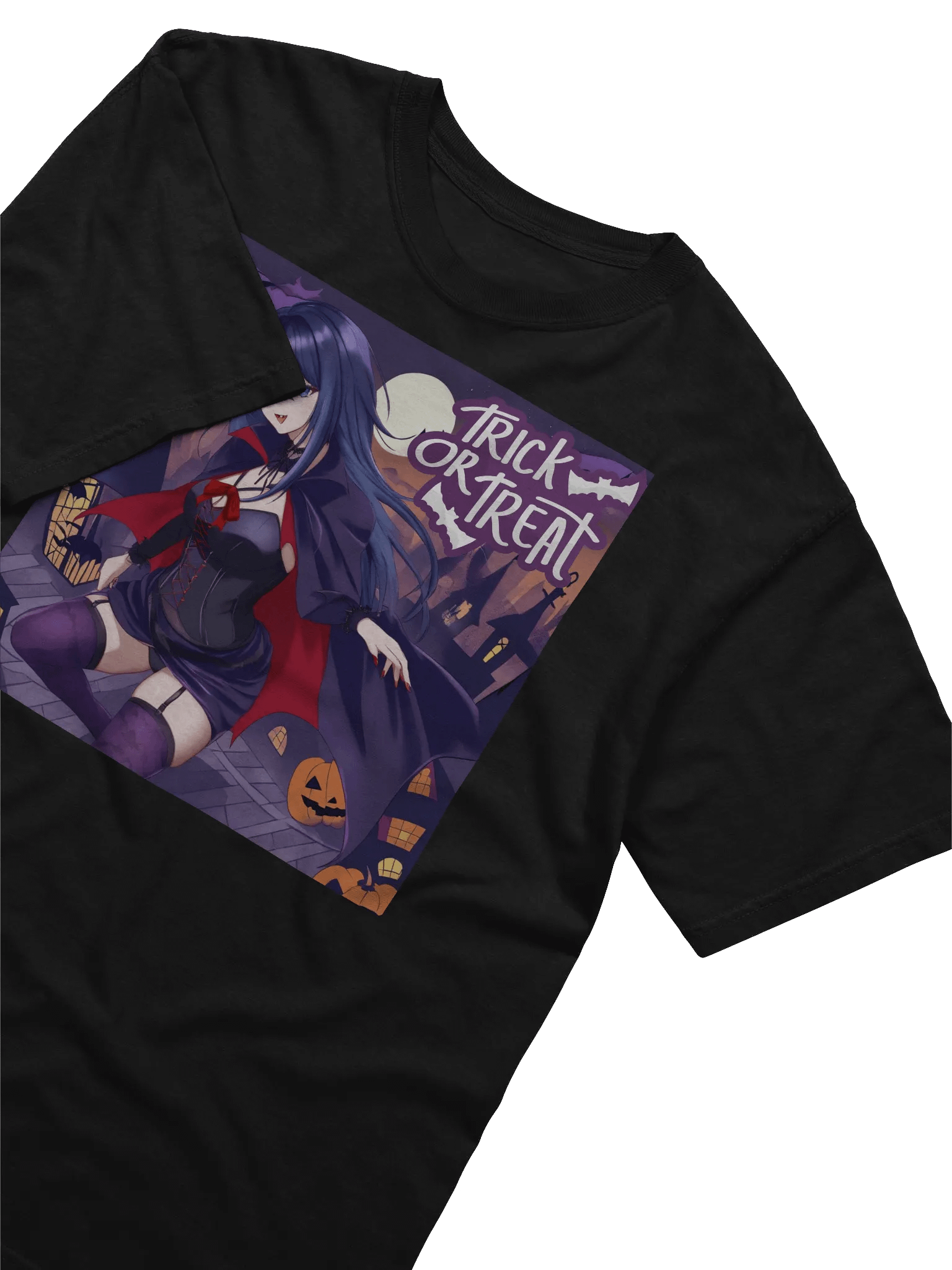 Whimsical Halloween Anime T-Shirt product image (3)