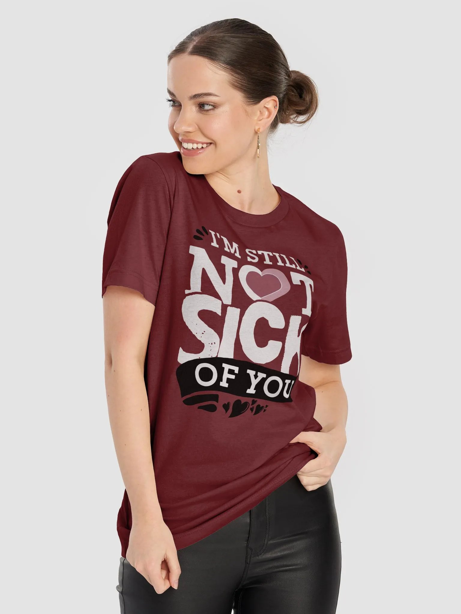 I'm Still Not Sick of You - Valentine's Day T-Shirt for Couples Who Love a Laugh product image (9)