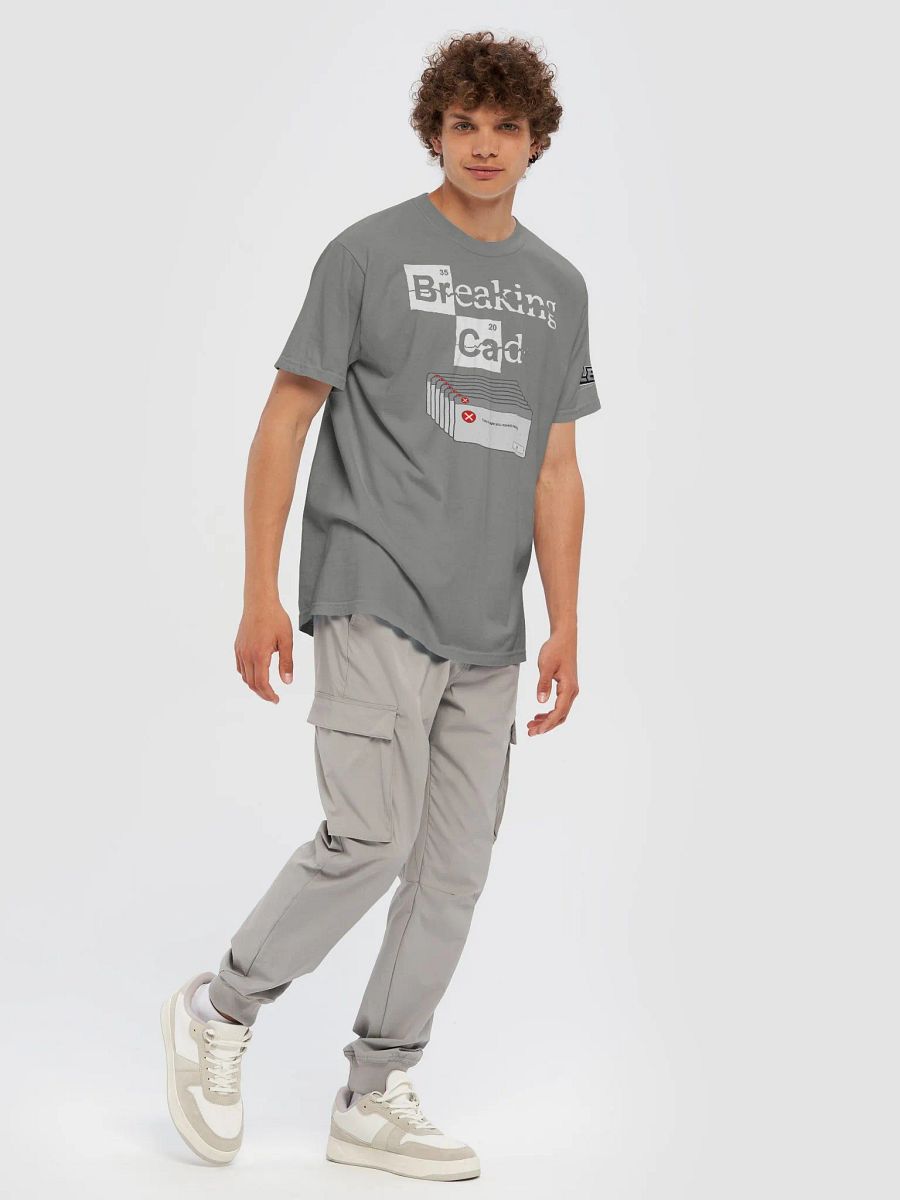 Breaking CAD Gray Tee Shirt product image (7)