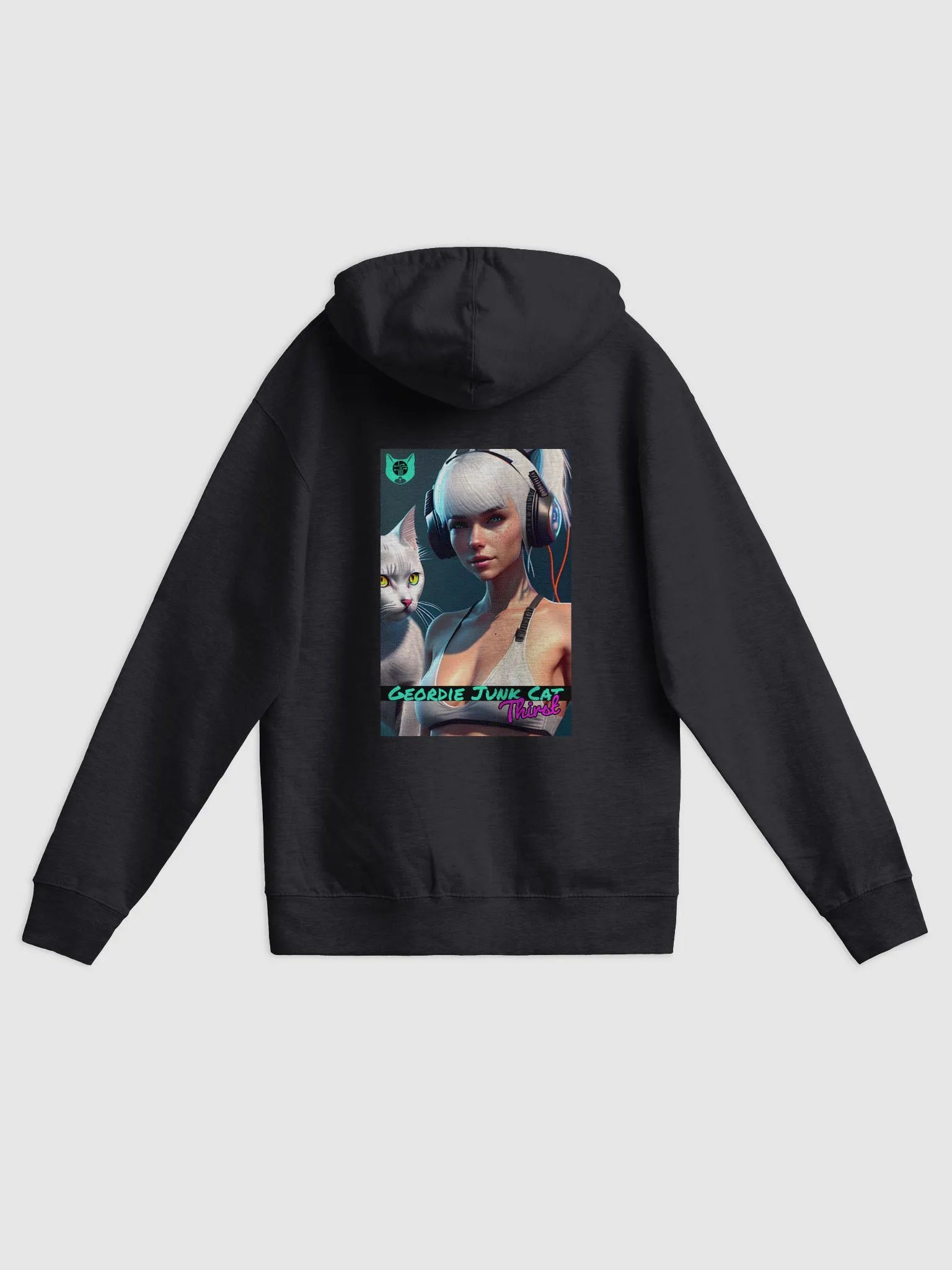 Thirst FOUR Back Print Zip-Up Hoodie (US SHIPPING) product image (1)