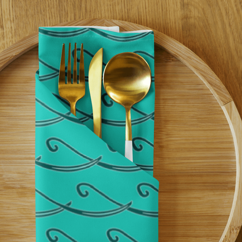 Set of Party Time! Stripes and Waves Cloth Napkins product image (6)