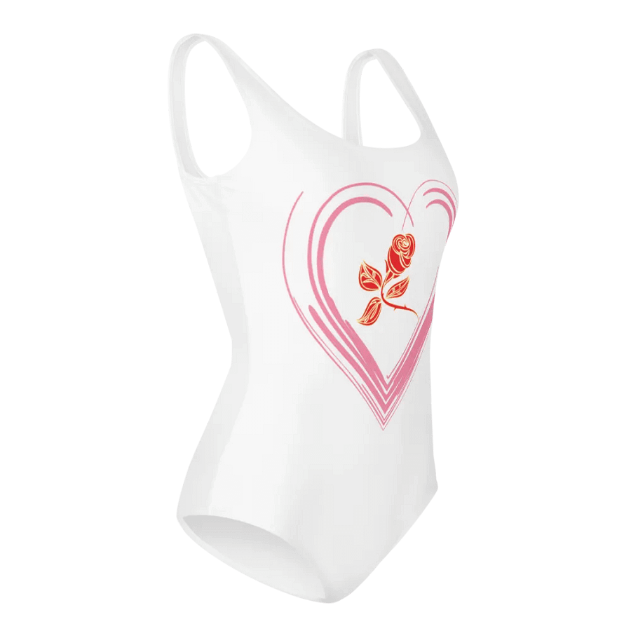 Golden Rose Heart Youth Swimsuit product image (4)