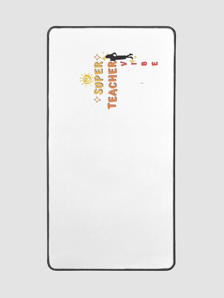 Super Teacher Vibe Desk Mat product image (2)
