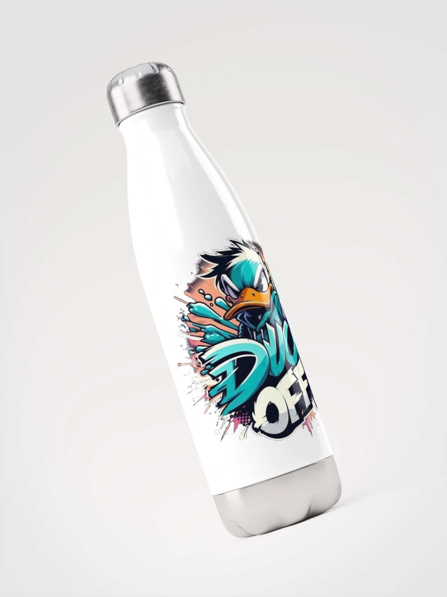 Duck Off Stainless Steel Water Bottle product image (3)