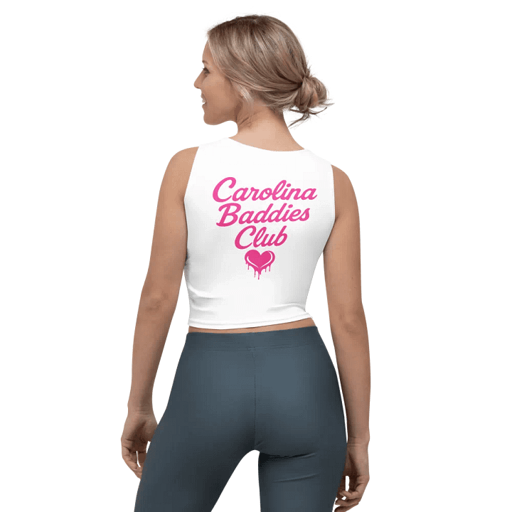 Women's "Carolina Baddies Club" Crop Top Tank Top product image (2)
