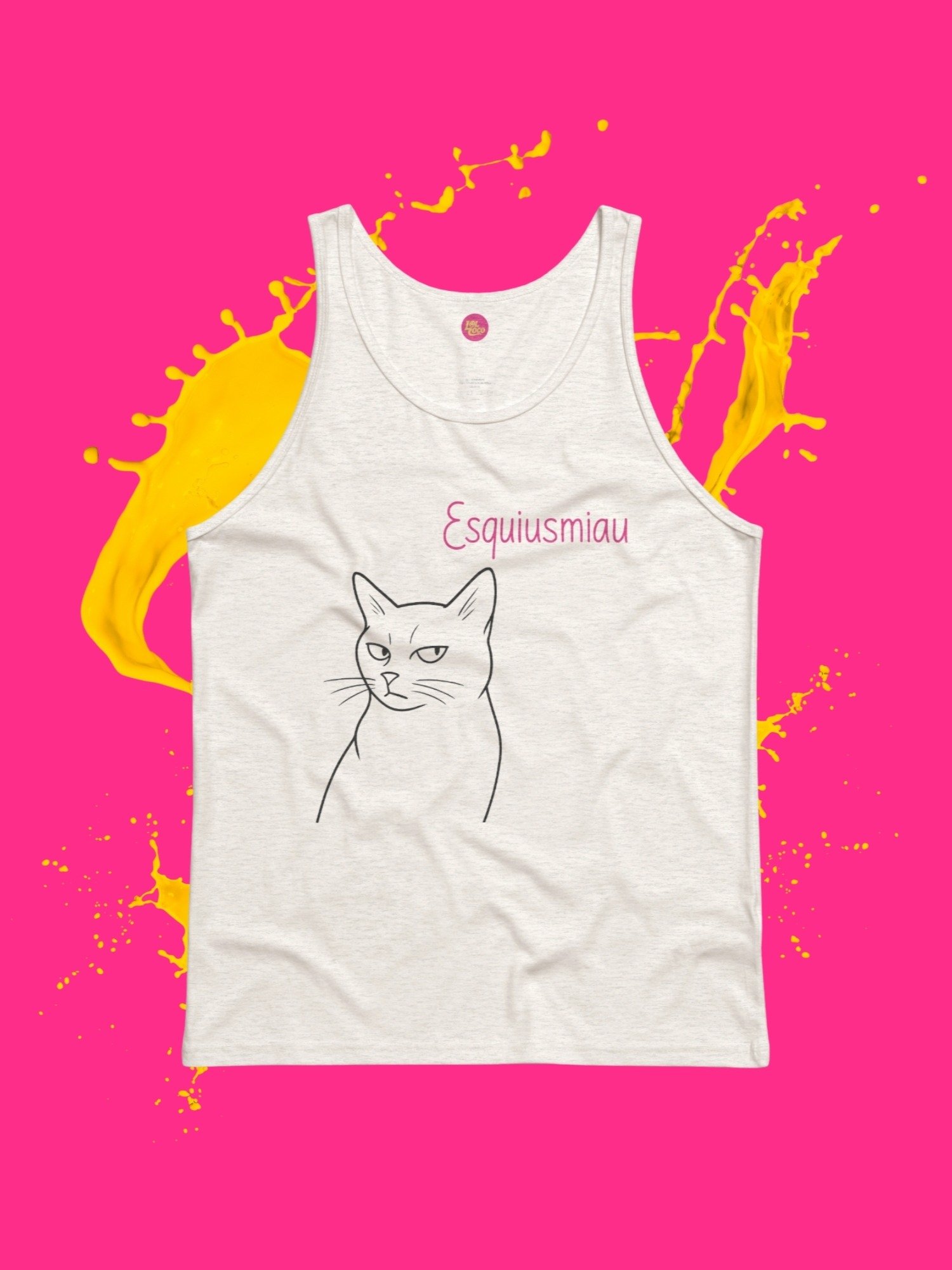 "Esquiusmiau" Tank (Light) product image (1)