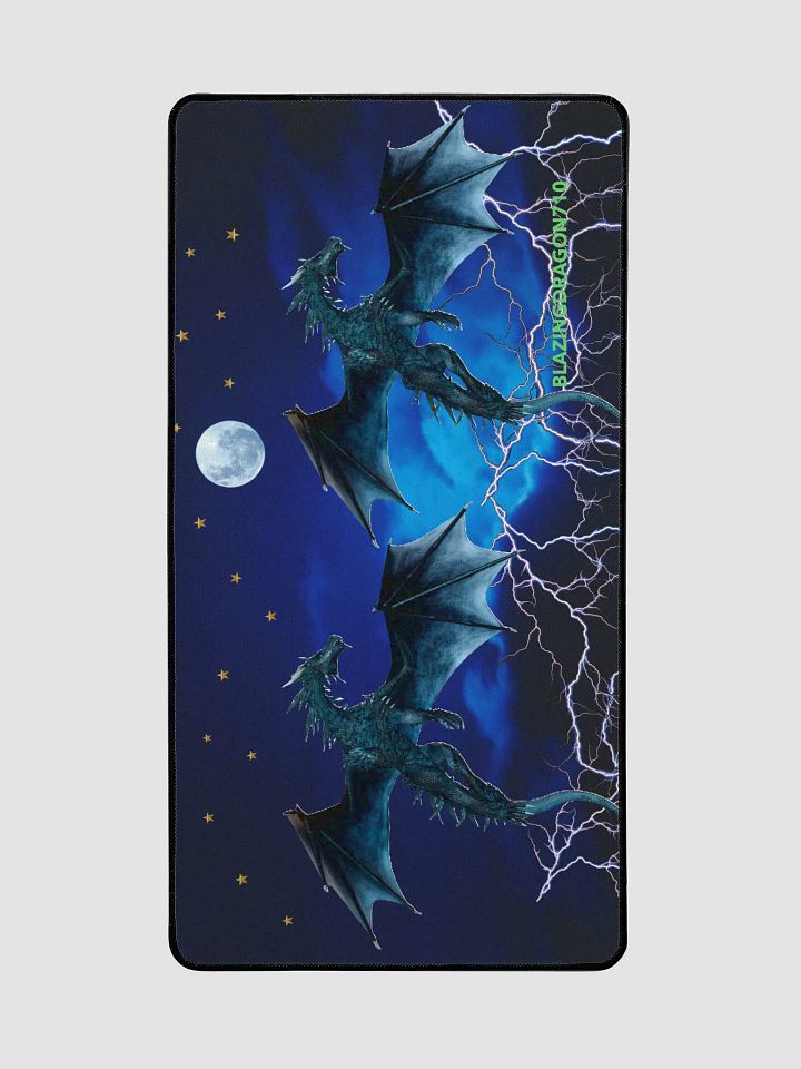 midnight dragons desk pad product image (2)