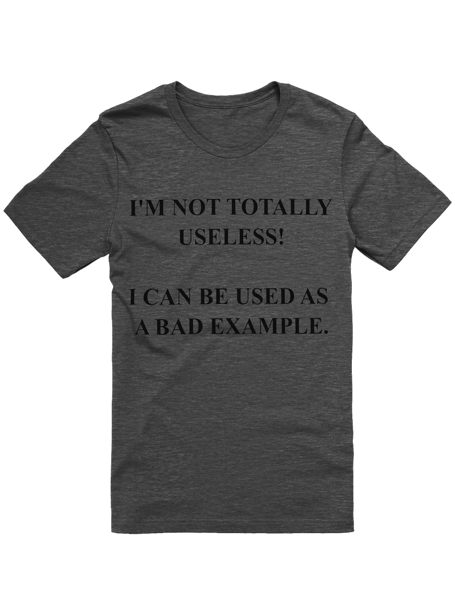 Bad Example - Black Font product image (1)