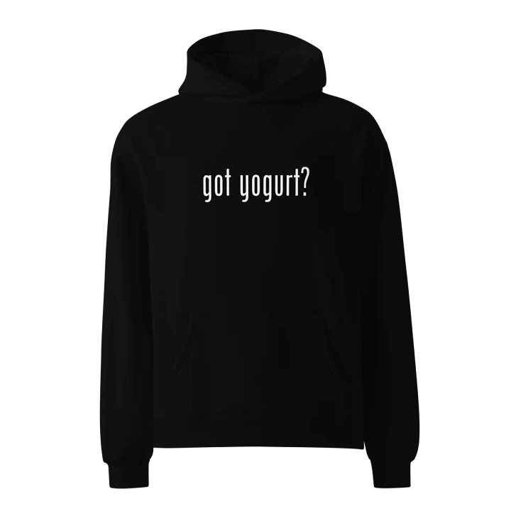 unisex "got yogurt?" oversized hoodie product image (3)