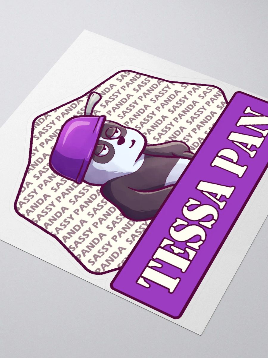 Sassy Panda Sticker product image (3)